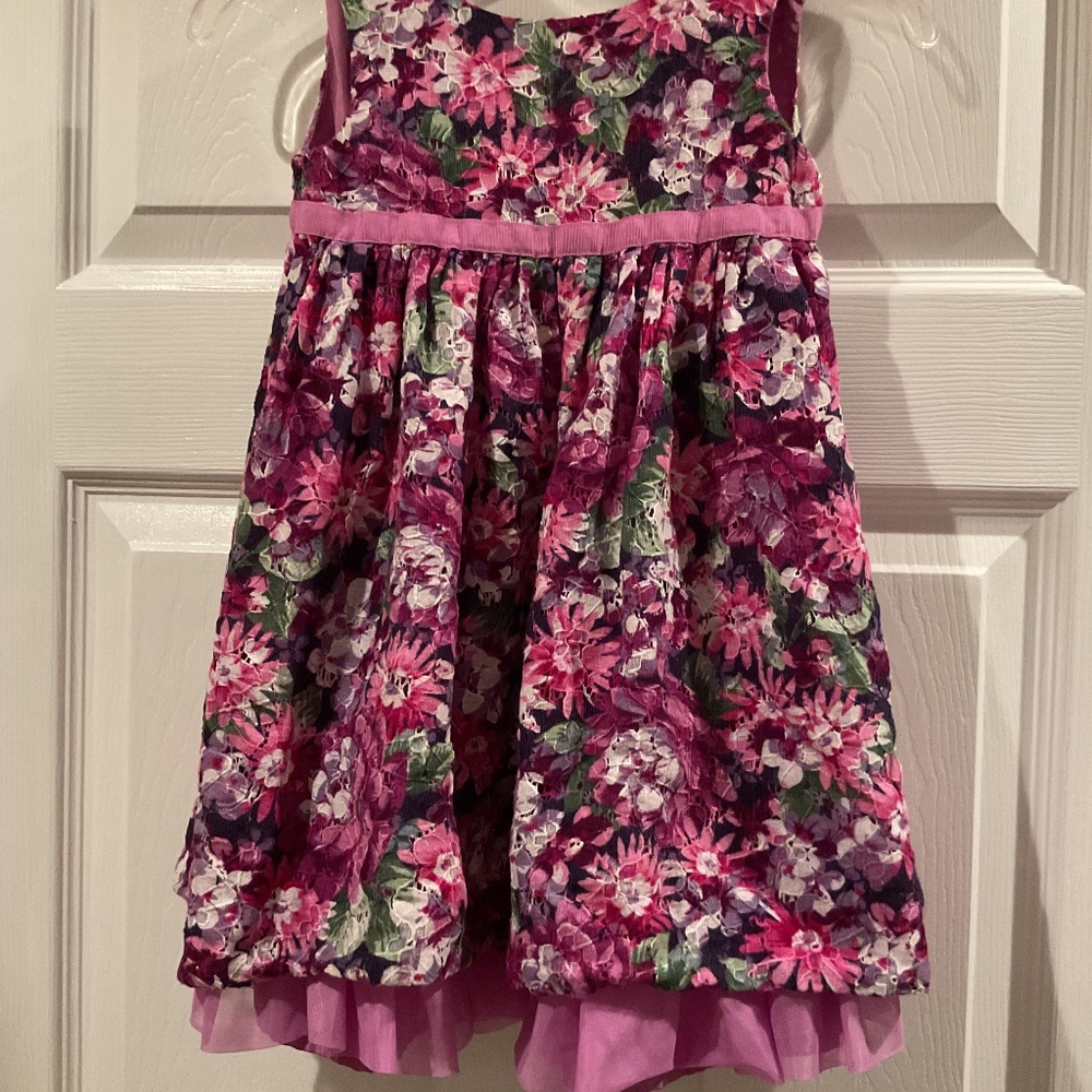 Toddler Girls Size 4T Floral Dress by Gymboree